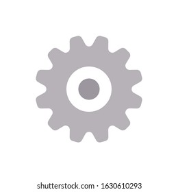 Gear Icon for Graphic Design Projects