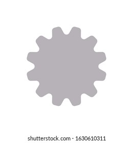 Gear Icon for Graphic Design Projects