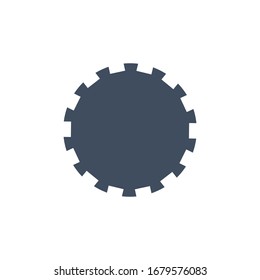 Gear Icon for Graphic Design Projects