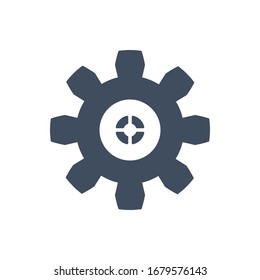 Gear Icon for Graphic Design Projects