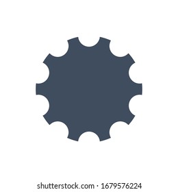 Gear Icon for Graphic Design Projects