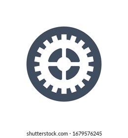Gear Icon for Graphic Design Projects