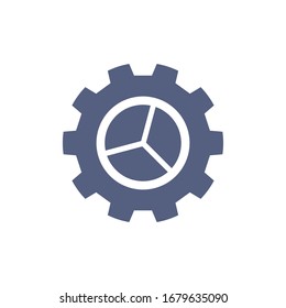 Gear Icon for Graphic Design Projects