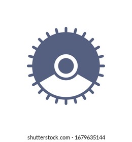 Gear Icon for Graphic Design Projects