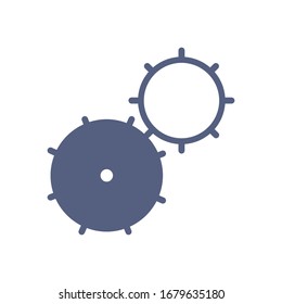 Gear Icon for Graphic Design Projects