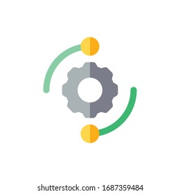 Gear Icon for Graphic Design Projects