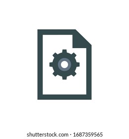 Gear Icon for Graphic Design Projects