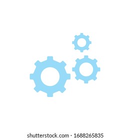 Icono de engranaje para proyectos de diseño gráfico