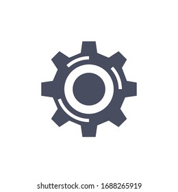 Gear Icon for Graphic Design Projects