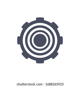 Gear Icon for Graphic Design Projects