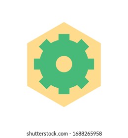 Gear Icon for Graphic Design Projects