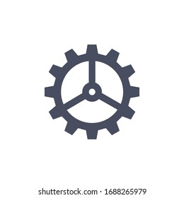 Gear Icon for Graphic Design Projects