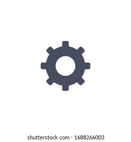 Gear Icon for Graphic Design Projects