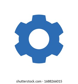 Icono de engranaje para proyectos de diseño gráfico