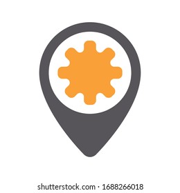 Gear Icon for Graphic Design Projects