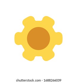 Gear Icon for Graphic Design Projects