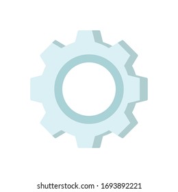 Gear Icon for Graphic Design Projects