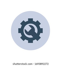 Gear Icon for Graphic Design Projects