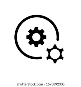 Gear Icon for Graphic Design Projects