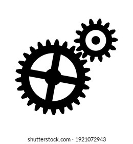 Gear icon for graphic design projects