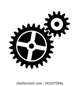 Gear icon for graphic design projects