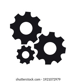 Gear icon for graphic design projects