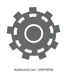 Gear Icon for Graphic Design Projects