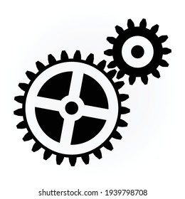 Gear Icon for Graphic Design Projects