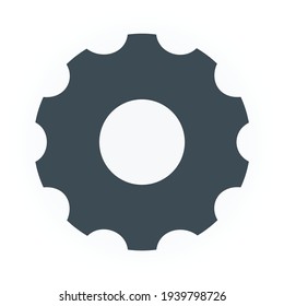 Gear Icon for Graphic Design Projects