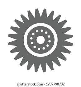 Gear Icon for Graphic Design Projects
