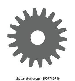Gear Icon for Graphic Design Projects