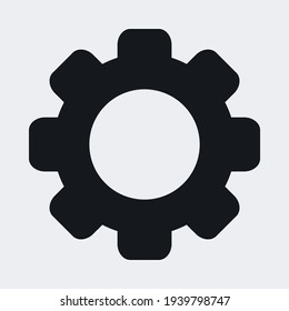 Gear Icon for Graphic Design Projects