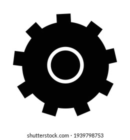 Gear Icon for Graphic Design Projects