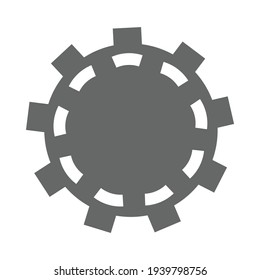 Gear Icon for Graphic Design Projects