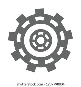 Gear Icon for Graphic Design Projects