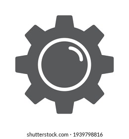 Gear Icon for Graphic Design Projects