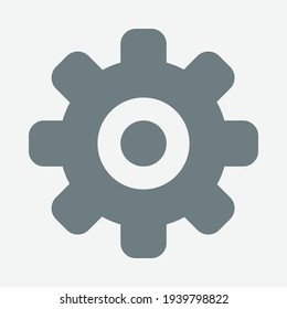 Gear Icon for Graphic Design Projects