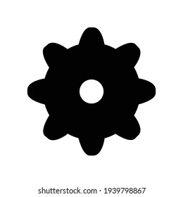 Gear Icon for Graphic Design Projects