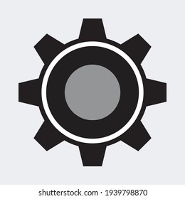 Gear Icon for Graphic Design Projects