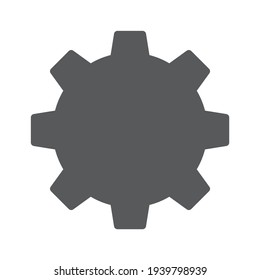 Gear Icon for Graphic Design Projects
