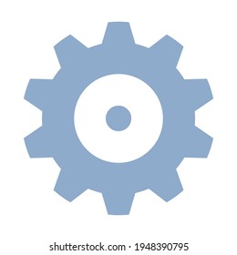 Gear Icon for Graphic Design Projects