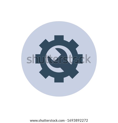 Gear Icon for Graphic Design Projects