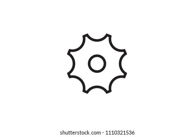 gear, icon illustration