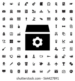 gear icon illustration isolated vector sign symbol