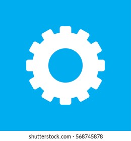 gear icon illustration isolated vector sign symbol