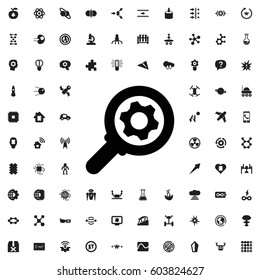 Gear icon illustration isolated vector sign symbol. innovations icons vector set.