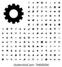 Gear icon illustration isolated vector sign symbol. agriculture icons set for web and mobile.