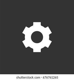 Gear Icon Logo Template Illustration Design. Vector EPS 10.