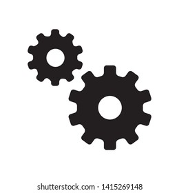 gear icon logo vector design template