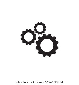 gear icon logo vector design